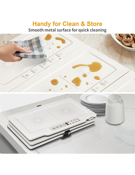 Bandeja Calentadora de Comida Eléctrica Ladate 3 Placas 80W