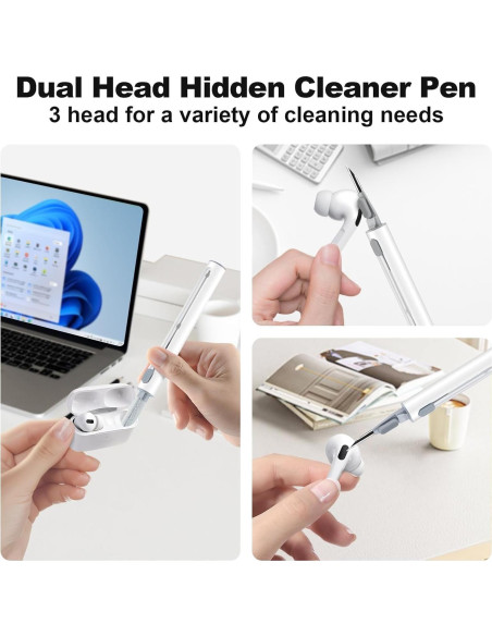 Funda de Silicona para AirPods Pro 2 Tandoler con Kit de Limpieza