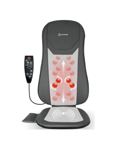 Masajeador Shiatsu COMFIER con Calor y 2 Velocidades - Espalda Completa