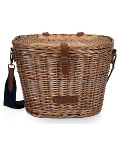 Cesta de Bicicleta Cambridge PICNIC TIME Mimbre 32.5cm
