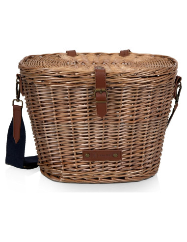 Cesta de Bicicleta Cambridge PICNIC TIME Mimbre 32.5cm
