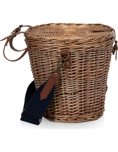 Cesta de Bicicleta Cambridge PICNIC TIME Mimbre 32.5cm