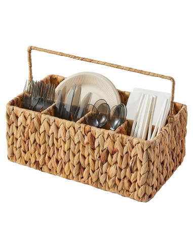 Caddy de Utensilios Berdeng Jazmín de Agua 20x35x14 cm