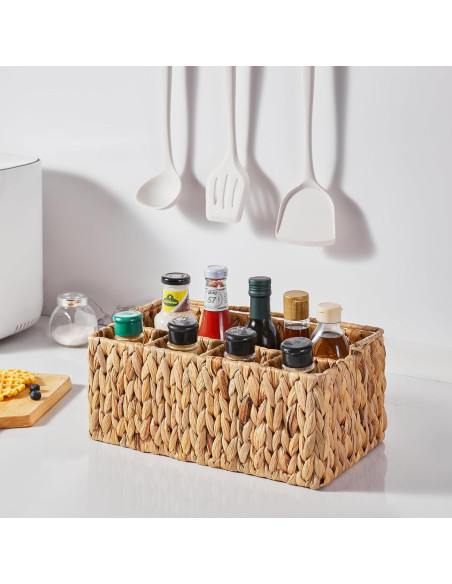 Caddy de Utensilios Berdeng Jazmín de Agua 20x35x14 cm