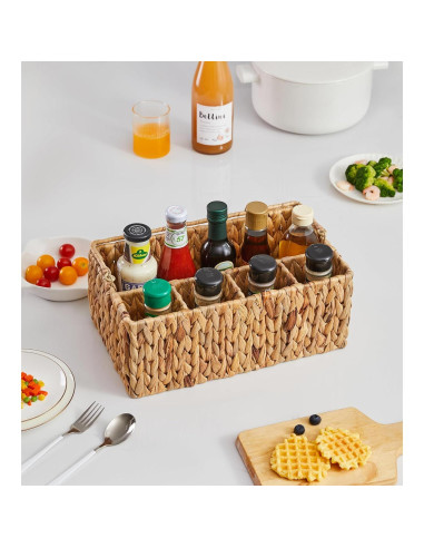 Caddy de Utensilios Berdeng Jazmín de Agua 20x35x14 cm