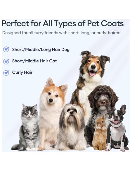 Kit de Aspiradora y Secador Ultenic P30 3 en 1 para Mascotas