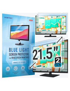 Protector de Pantalla Antirreflejo VINTEZ 21.5" Luz Azul