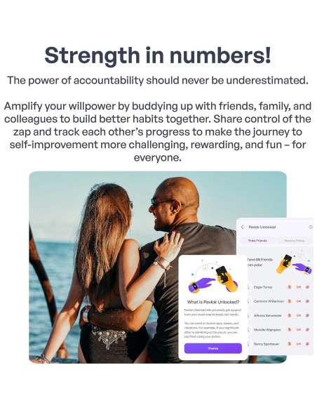 Pavlok 3 - Reloj inteligente deportivo para hábitos saludables