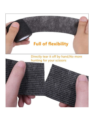 Cinta de agarre para tatuajes Autdor 6Pcs 5cm x 4.57m