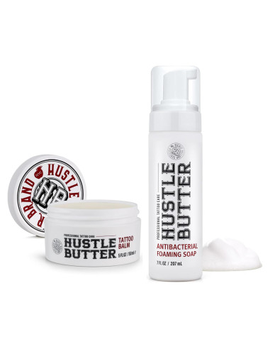 Hustle Butter Jabón Antibacteriano y Balsamo 170g - Cuidado Tatuajes