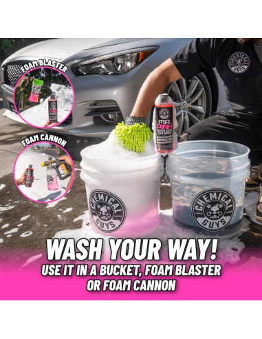 Jabón Espumoso para Lavado de Autos Chemical Guys Sr. Rosa 3.78L