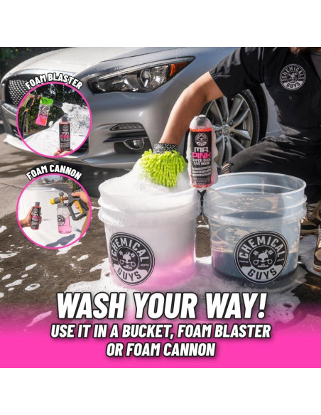 Jabón Espumoso para Lavado de Autos Chemical Guys Sr. Rosa 3.78L