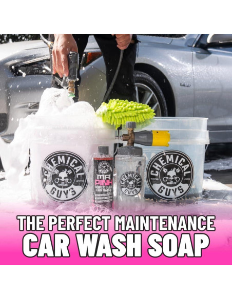 Jabón Espumoso para Lavado de Autos Chemical Guys Sr. Rosa 3.78L
