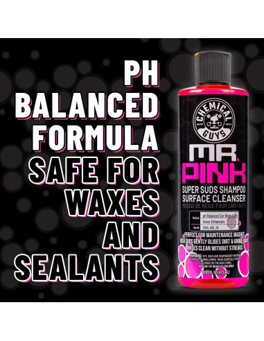 Jabón Espumoso para Lavado de Autos Chemical Guys Sr. Rosa 3.78L