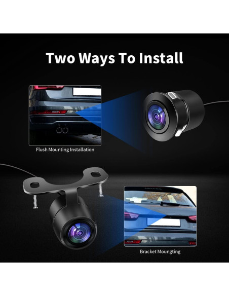 Cámara de Reversa Automática PTOHYU HD a Prueba de Agua