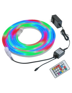 Kit de luces de cuerda LED RGBW Novelty Lights 5m con control remoto