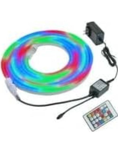 Kit de luces de cuerda LED RGBW Novelty Lights 5m con control remoto