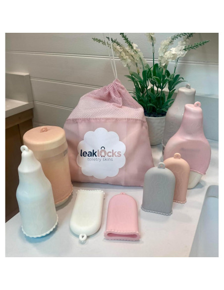 Pieles de Aseo Reutilizables LeakLocks RInseroo - Paquete de 4