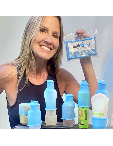 Pieles de Aseo Reutilizables LeakLocks RInseroo - Paquete de 4