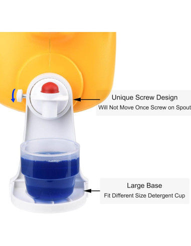 Soporte para Taza de Detergente LEVOSHUA - Paquete de 2