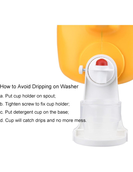 Soporte para Taza de Detergente LEVOSHUA - Paquete de 2