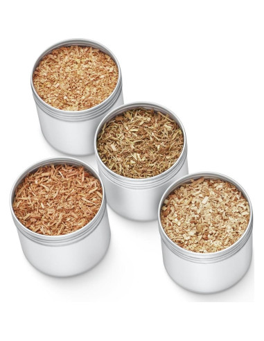 Kit de Astillas de Madera Breville Commercial BSM600AWC, 4 Piezas