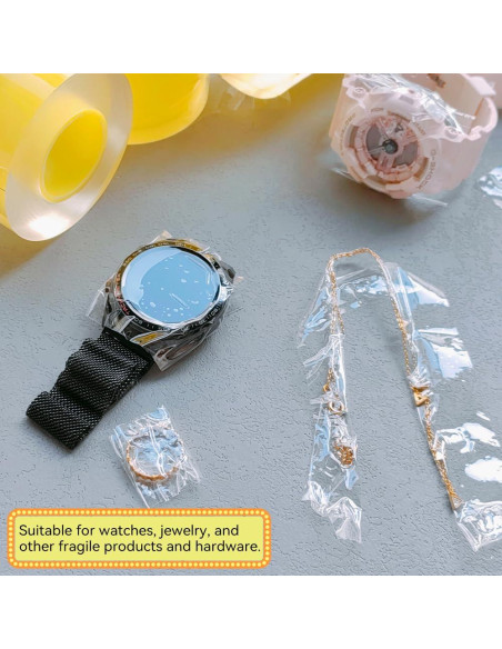 Cinta Protectora de PVC Transparente 3cm ZAYOIZY 50m Antiestática