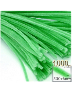 Tallarines de Chenille The Crafts Outlet 1000 piezas 50 cm Marrón Claro 2