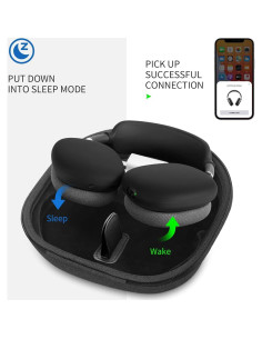 Funda Inteligente Yinke para AirPods Max con Cubiertas Silicona 2