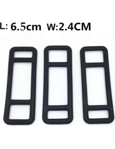 10 Correas de Montaje de Goma YehVeh para Cámara Espejo 2