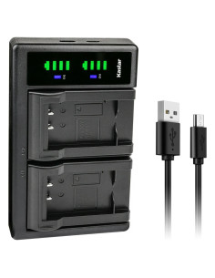 Cargador USB Dual Kastar NP-BX1 para Cámaras Sony