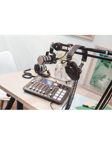 Micrófono Dinámico PodMic StreamEye con Brazo y Cable XLR