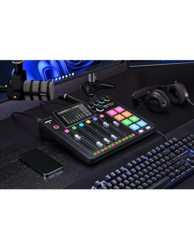 Micrófono Dinámico PodMic StreamEye con Brazo y Cable XLR
