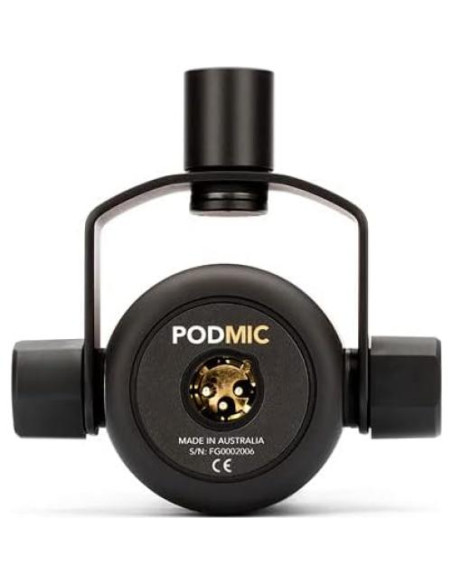 Micrófono Dinámico PodMic StreamEye con Brazo y Cable XLR
