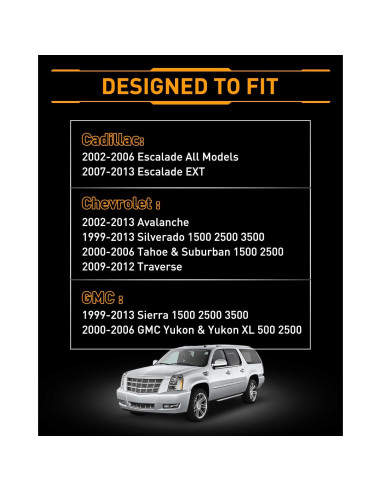 Luces de Placa LED Rojo Neon LESAUCE para Chevy GMC 2PCS