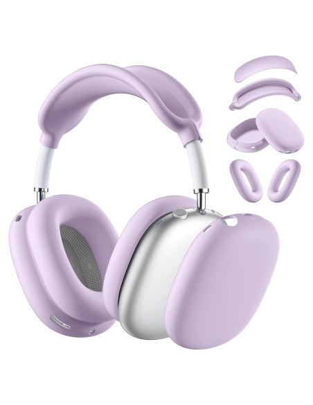 Funda de Silicona para Auriculares AirPods Max - Lavanda