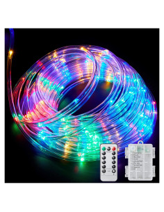 Luces de Cuerda LED Ollivage 12m Multicolor Impermeables
