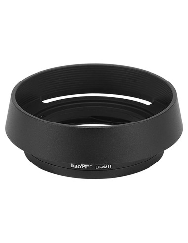 Capuchón Redondo de Metal Haoge LH-VM11 para Objetivo Voigtlander 35mm f2