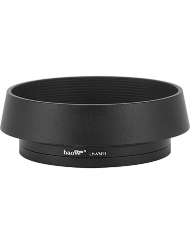 Capuchón Redondo de Metal Haoge LH-VM11 para Objetivo Voigtlander 35mm f2
