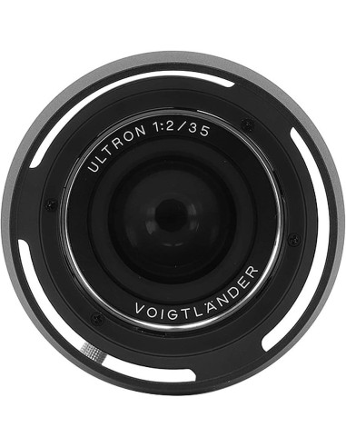 Capuchón Redondo de Metal Haoge LH-VM11 para Objetivo Voigtlander 35mm f2