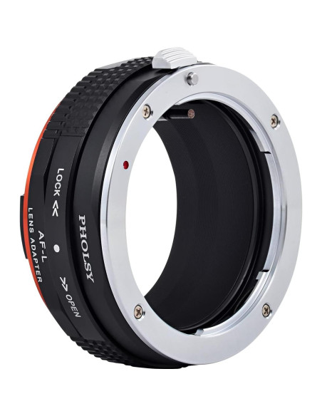 Adaptador PHOLSY Sony A / Minolta AF a Leica L - Control Apertura
