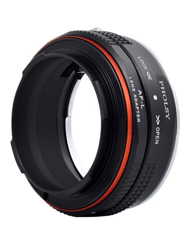 Adaptador PHOLSY Sony A / Minolta AF a Leica L - Control Apertura