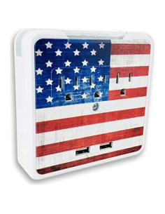 Protector de Sobretensión Decorativo Glamsockets 3 Salidas USB