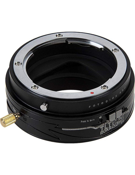 Adaptador Fotodiox Pro TLT ROKR para Lentes Contax/Yashica
