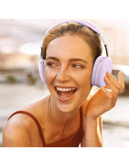Funda de Silicona para Auriculares AirPods Max - Lavanda