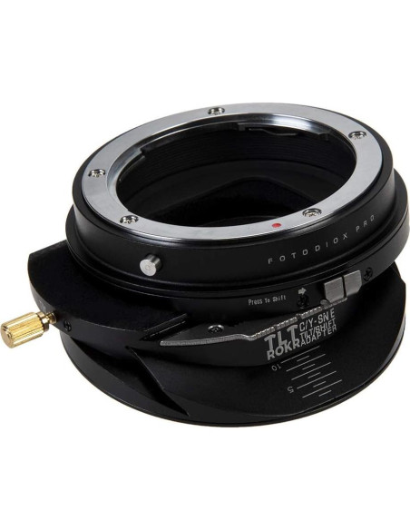 Adaptador Fotodiox Pro TLT ROKR para Lentes Contax/Yashica
