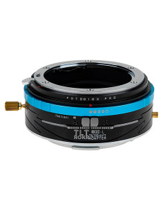 Adaptador Fotodiox Pro TLT ROKR Montura Nikon F a L-Mount
