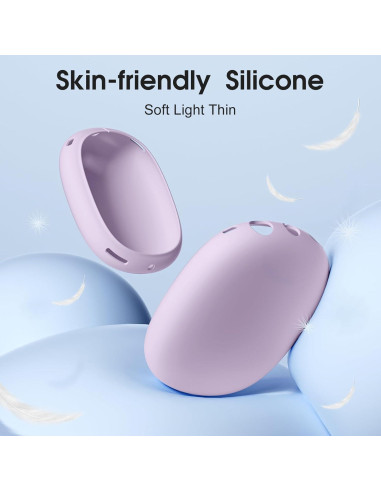 Funda de Silicona para Auriculares AirPods Max - Lavanda