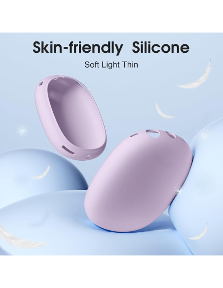 Funda de Silicona para Auriculares AirPods Max - Lavanda