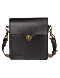 Funda de Cuero Genuino Polaroid Socialmatic Vintage Marrón